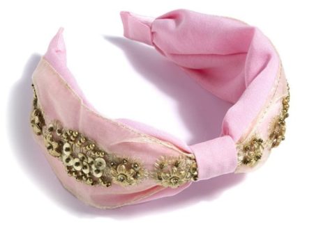 Shiraleah Embellished Headband, Pink - FINAL SALE ONLY Online Hot Sale