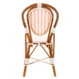 White and Pink Mediterranean Bistro Chair (16 Ligne) Discount