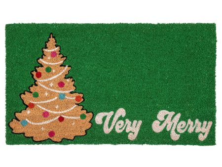 Shiraleah  Very Merry  Doormat, Green Sale