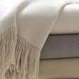 Bristol Basketweave Alpaca Throw Discount