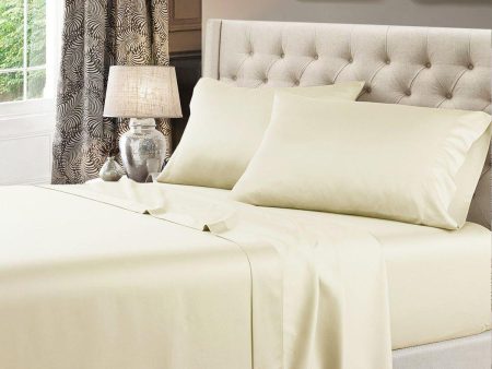 Low Profile (6-10 Inches) 608 Soft Cotton Sateen Sheet Set For Discount