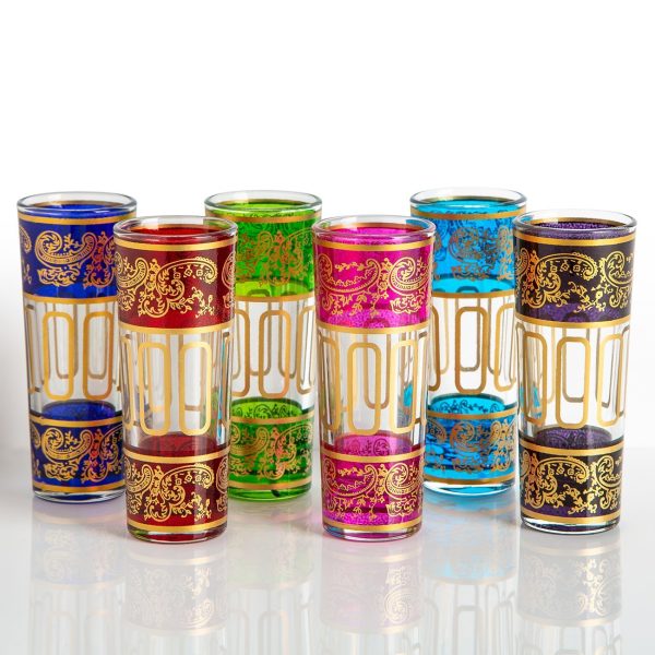 Purple Moroccan Tea Shot Glass Fashion