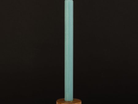 Aqua Danish Kiri Taper Candle (12 ) For Discount