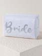 Shiraleah  Bride  Zip Pouch, White Online now