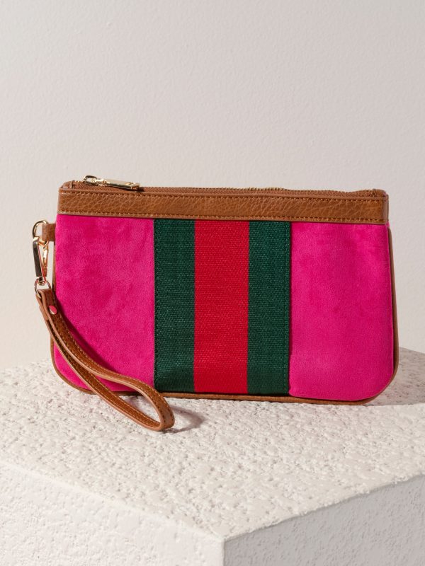 Shiraleah Blakely Wristlet, Magenta Discount