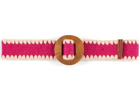 Shiraleah Kayla Belt, Magenta Sale