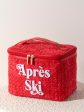 Shiraleah  Apres Ski  Cosmetic Case, Red Fashion