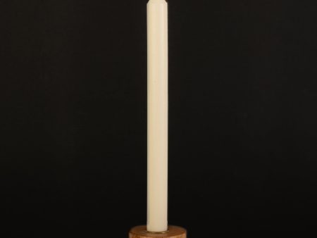 Ivory Danish Kiri Taper Candle (12 ) Discount