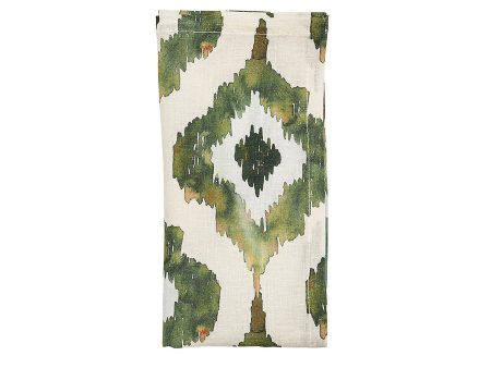 Watercolor Napkin in Olive Online