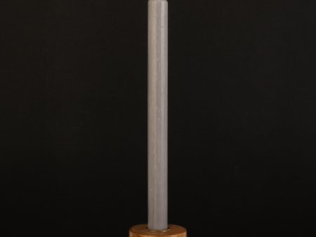 Grey Danish Kiri Taper Candle (12 ) For Discount