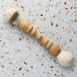 Redecker Double Sided Pig Bristle and Goat Hair Dust Brush with Oiled Beechwood Handle Supply