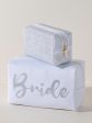 Shiraleah  Bride  Zip Pouch, White Online now