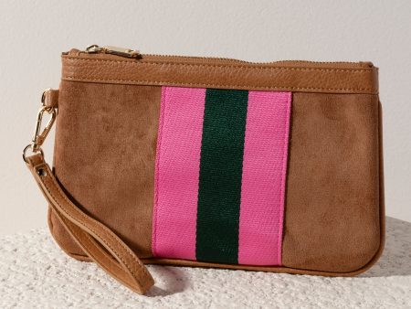 Shiraleah Blakely Wristlet, Walnut Online now