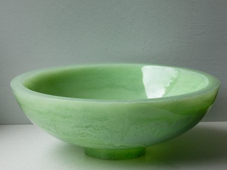 Large Celadon Sorrento Resin Serving Bowl Cheap